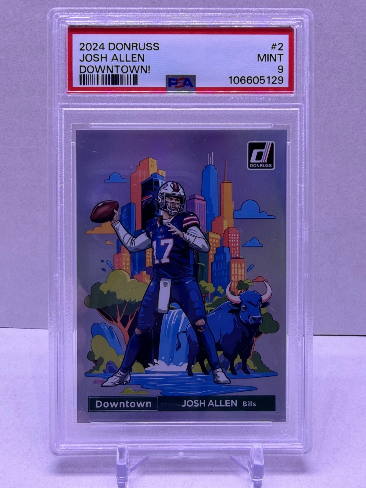 Josh Allen — 2024 Panini Donruss Downtown! #2